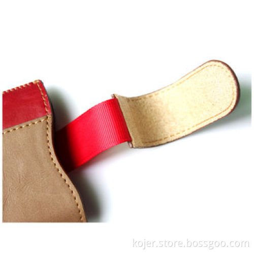 Universal Leather Case with Magnetic Flap Closure, Leather Phone Pouch